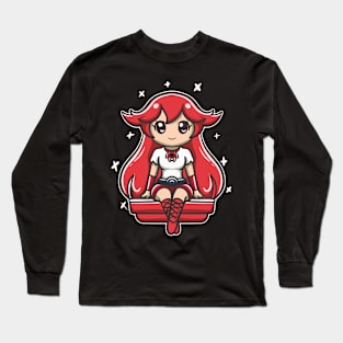 Kawaii Girl Long Sleeve T-Shirt